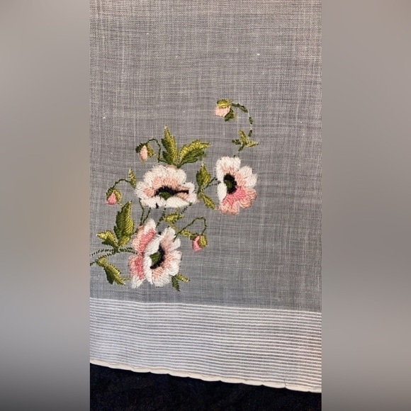 Euterpe Pardini Vintage Italian floral embroidery handkerchiefs NWT - Picture 10 of 11
